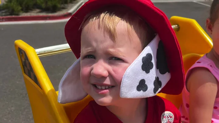 Valley firefighters make birthday unforgettable for 3-year-old boy with cancer