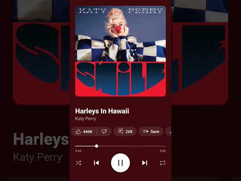 Harleys in Hawaii by Katy Perry #katyperry