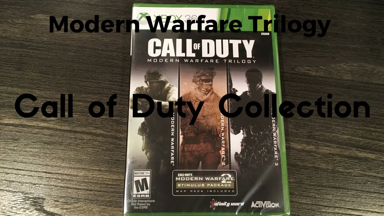 call of duty modern warfare trilogy xbox one