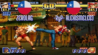 FT5 @kof99: ZEROLAG (CL) vs -RyP- ALEXISMELE03 (CL) [King of Fighters 99 Fightcade] Feb 24