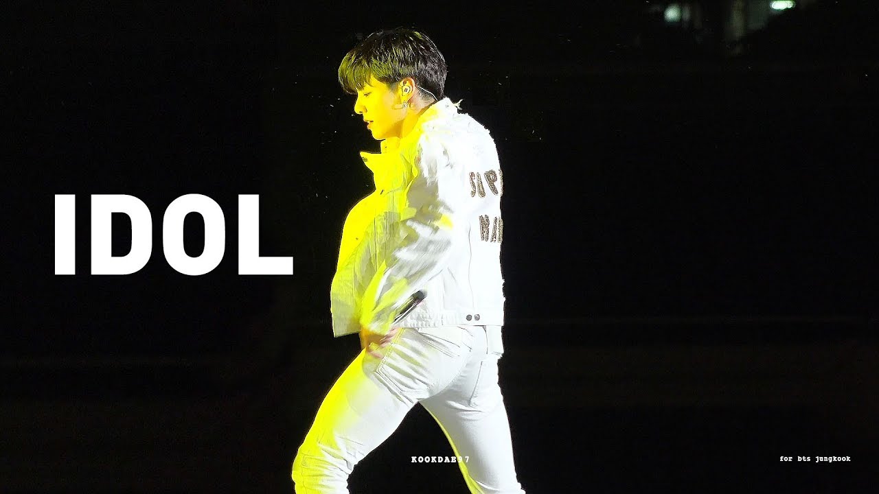 190428 광주 슈퍼콘서트 아이돌 IDOL 방탄소년단 정국 직캠 Multi angle ver. (JUNGKOOK FOCUS)