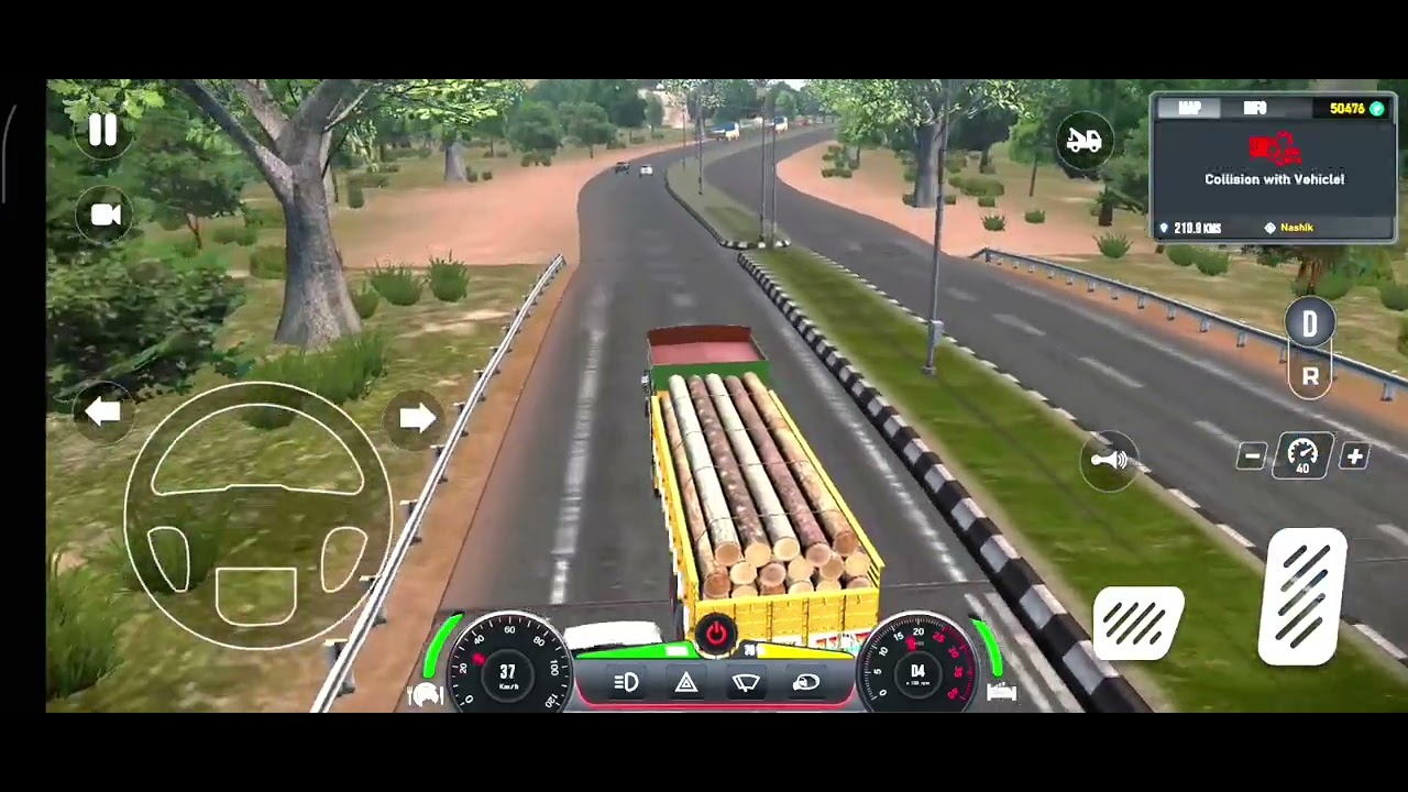 New truck driving simulator 