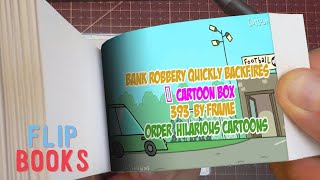 Bank Robbery Quickly Backfires 😂   Cartoon Box 393   by Frame Order   Hilarious Cartoons Part 2