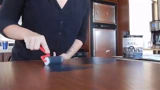 How To Turn Your RV Fridge Into A Chalkboard
