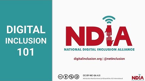 Digital Inclusion 101 - NDIA