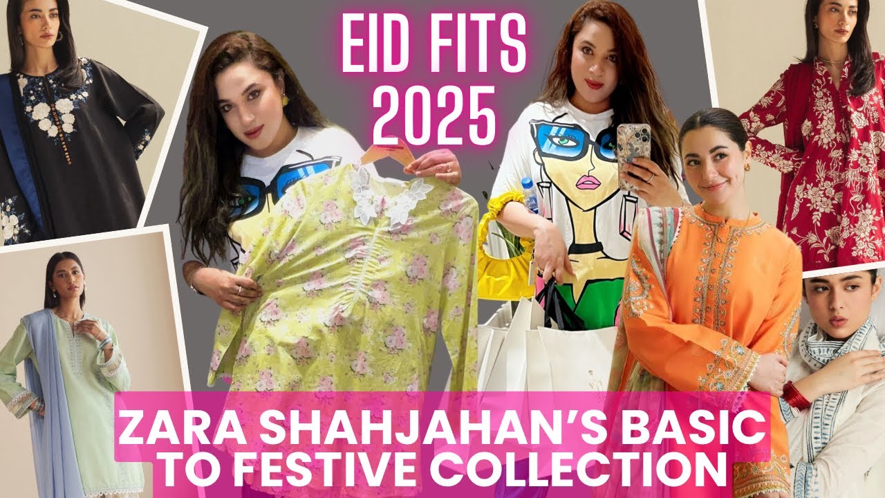 The Most Beautiful Eid Outfits from Zara Shahjahan | VIRAL Eid Collection 2025 !