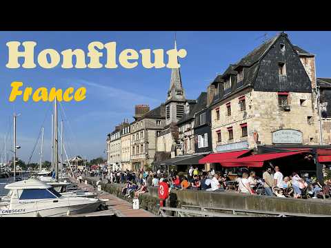 Honfleur, the historic port town in Normandy, France. #france #honfleur #normandy #historical