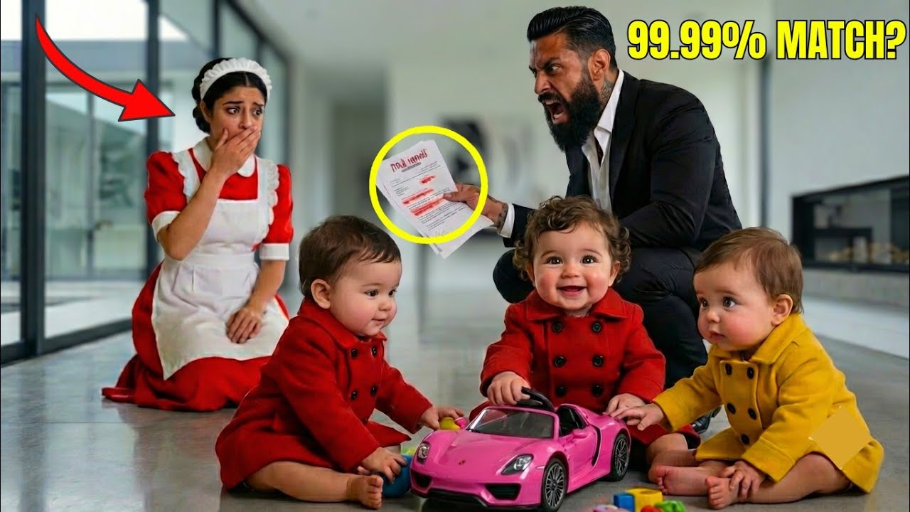 Widowed Maid Takes Her Twins to Play With the Mafia Boss's Son — Then He Secretly Runs a DNA Test