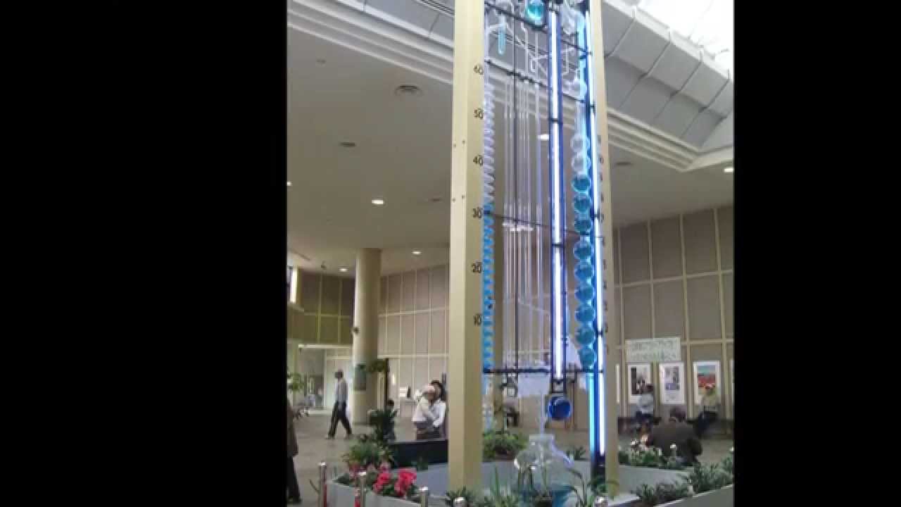 日本一の水時計Largest water clock in Japan YouTube