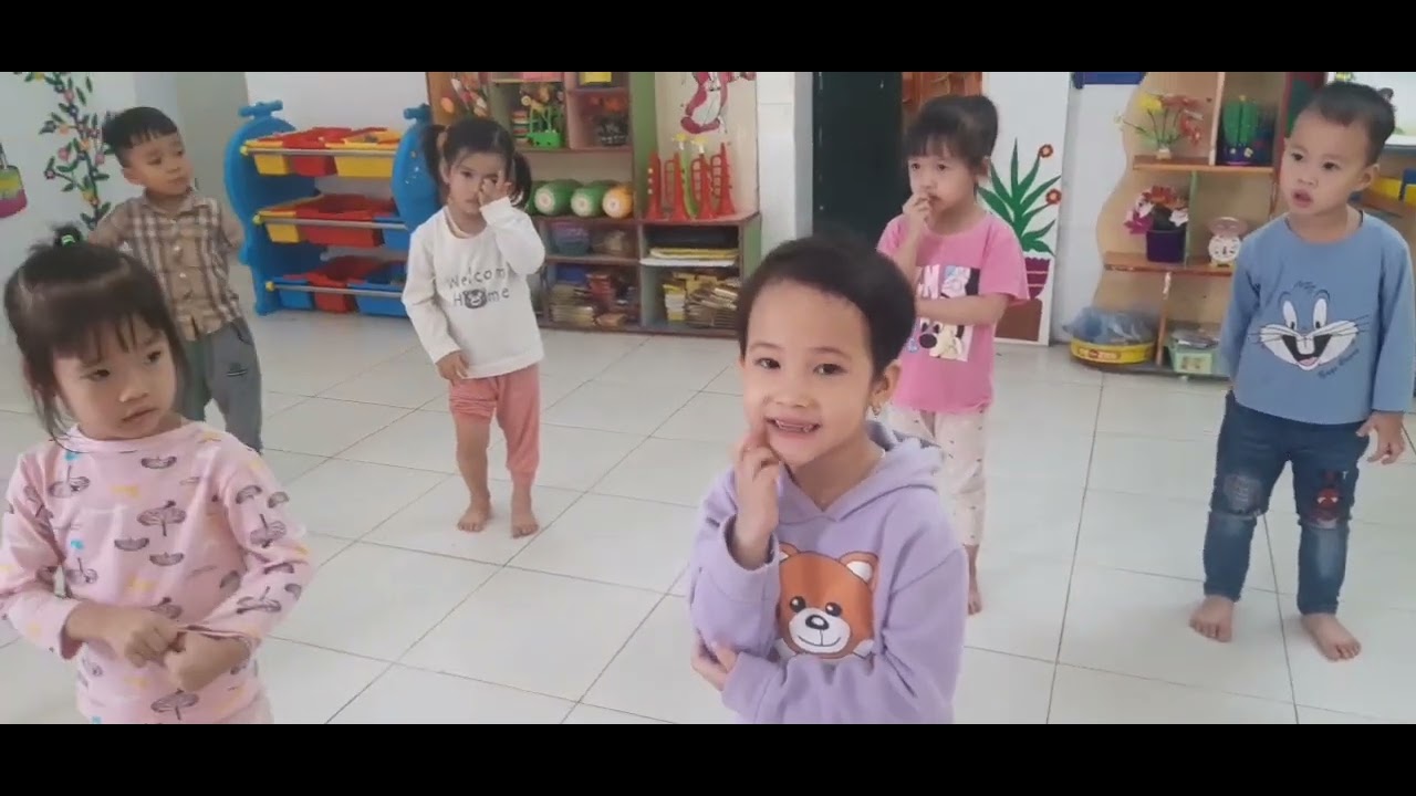 Nhận biết bên phải bên trái của bản thân