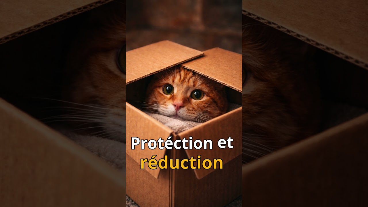 Pourquoi les chats aiment les cartons ? 📦🐱 (la vraie raison)