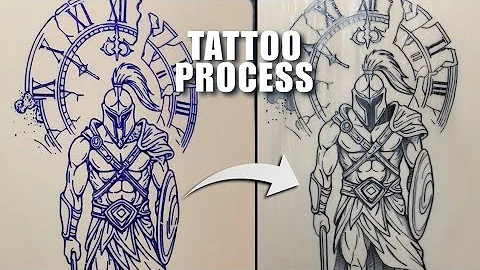 ASMR Tattoo Process ✨ Clean Lines & Timelapse | Infinite Tattoos