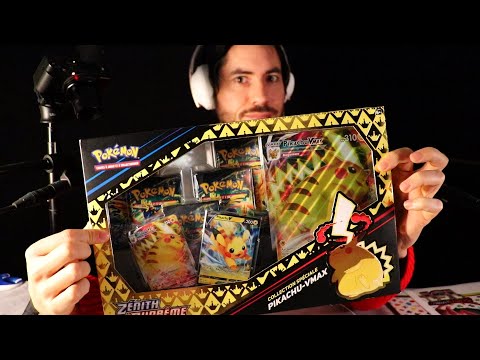 ASMR Pokemon - Coffret Zenith Supreme Pikachu Vmax