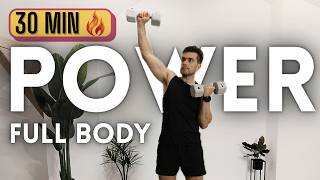 30 Min Safe Dumbbell HIIT Workout: Core, Energy, Longevity & Strength