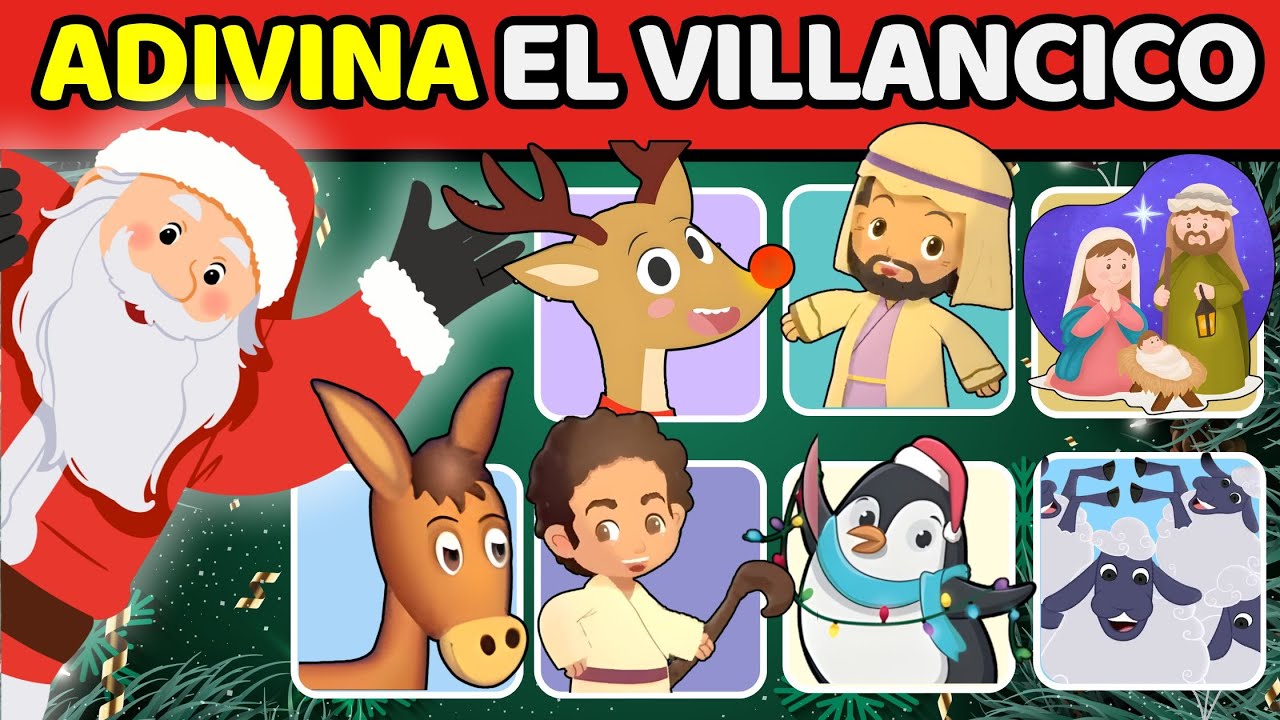🎅¡Adivina el Villancico! 🎄 18 Retos Navideños con los Villancicos Más Populares