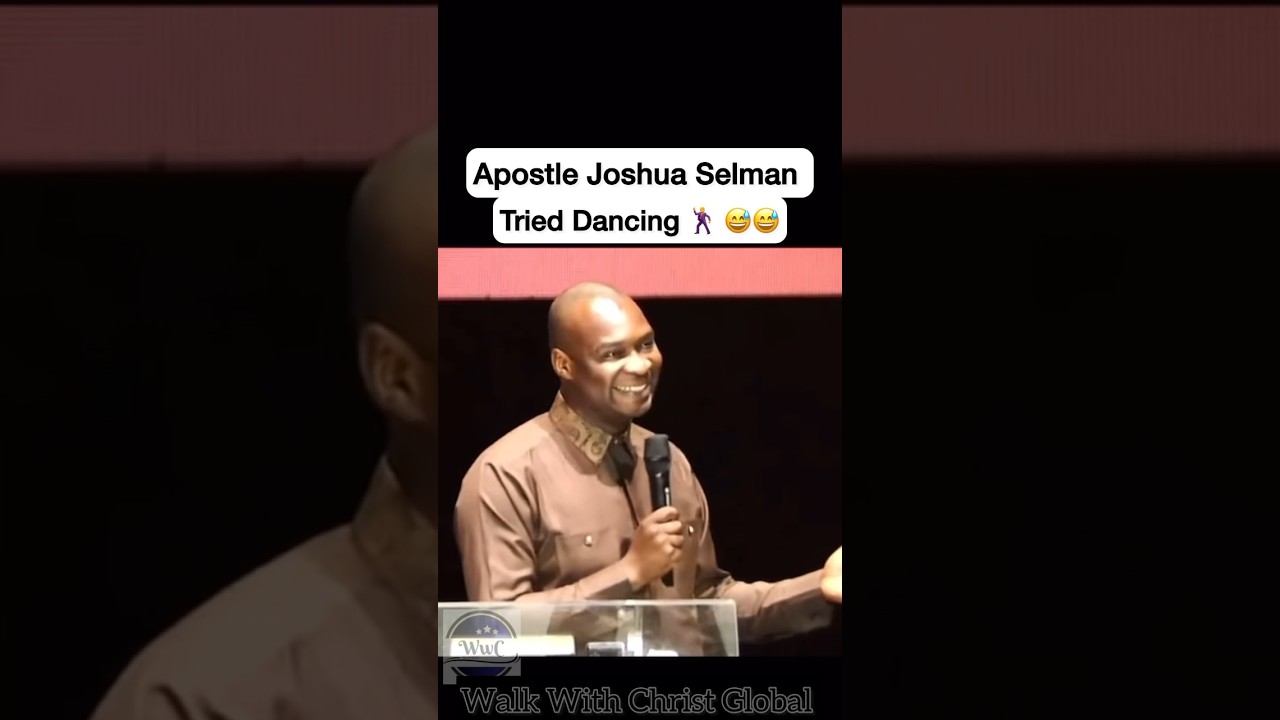 Apostle Joshua Selman tried Dancing 😁😁😁 #apostlejoshuaselman #shorts