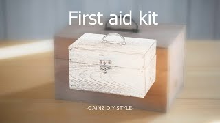 薬箱DIY / ステイン塗料を使った薬箱【CAINZ DIY STYLE】