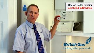 British Gas combi boiler pressure tips
