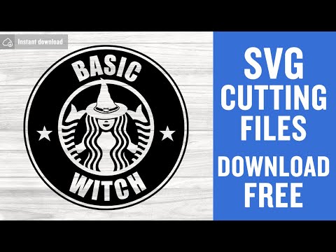 Basic Witch Svg Free Cut Files for Silhouette Cameo Free Download