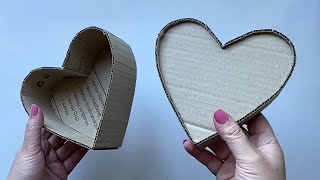 DIY How to do Beautiful box out of cardboard