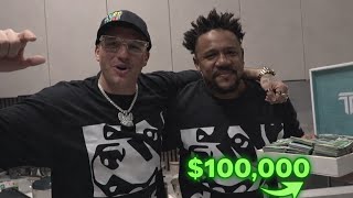 SteveWillDoIt Gives Away Cash for 8 Minutes