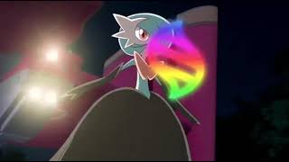Shiny Mega Gardevoir saves Ash and Gang of Cynthia Pokémon Journeys episode 84 sword and shield