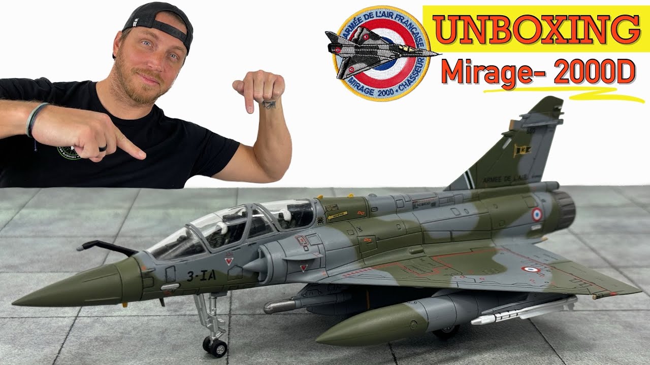 Mirage- 2000D: UNBOXING! French Fighter Jet! - YouTube