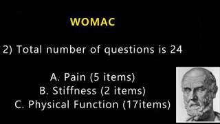 [Hippo] What is WOMAC??