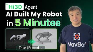 Hi3D Agent: The World's First All-in-One AI 3D Agent — Robot to 3D Print