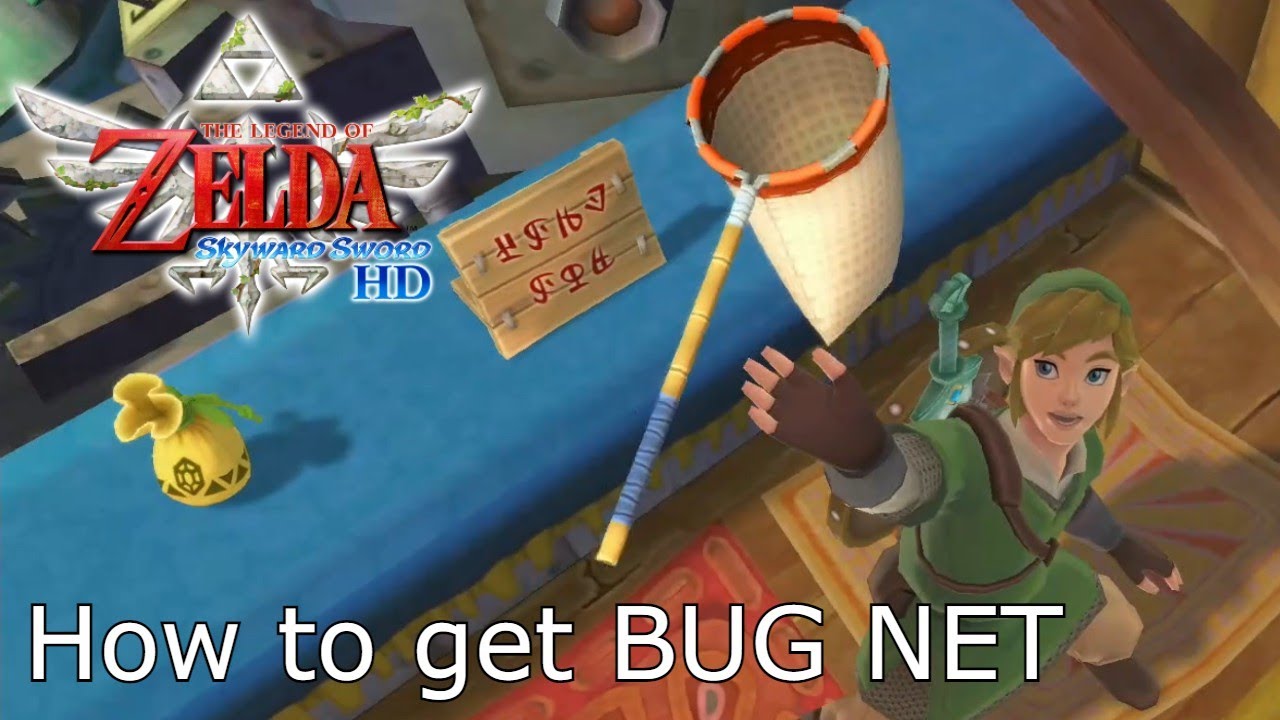 How to get the BUG NET (Beedle Shop Location) - The Legend Of Zelda: Skyward Sword HD