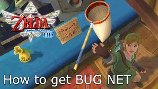 How to get the BUG NET (Beedle Shop Location) - The Legend Of Zelda: Skyward Sword HD