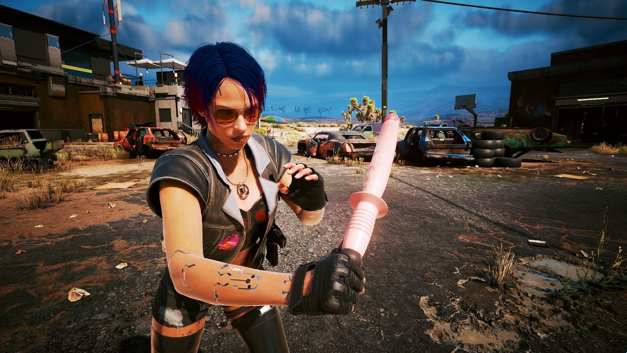 Knife Model Swap - Cyberpunk 2077 Mod