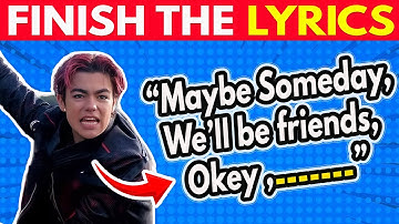 MAAK DE TEKST AF 🎶 Raad het filmpersonage ZOMBIES 4 uit 2025 van Song ~ Zed, Addison, Nova, Victo...