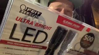 Feit electric LED flashlight review, cost me $29.99