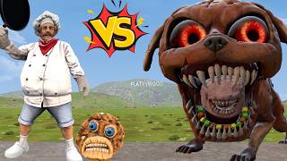 NEW DARK PALS OMELETTEMAN AND EVIL COOKIE VS CHOMPY PHASE 3 In Garry's Mod