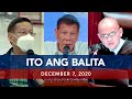 UNTV: Ito Ang Balita | December 7, 2020 - LIVE REPLAY