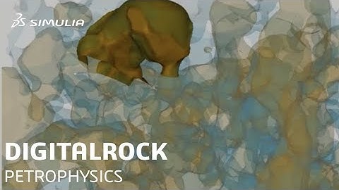 SIMULIA DigitalROCK | Digital Pore Scale of Relative Permeability Simulation