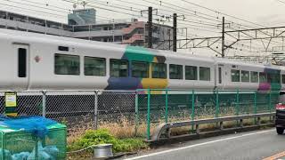 2019/12/17 E257系M-105編成集約臨時列車送り込み回送(逗子)