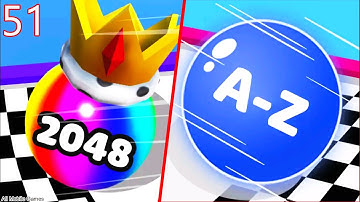 Ball Merge 2048 | A-Z Run - Big Update Pro Gameplay Walkthrough Android,ios #51