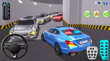New Patrol car Stuck in Parking Garage - 3D Driving Class - Car Game - 3D Driving Class 2026