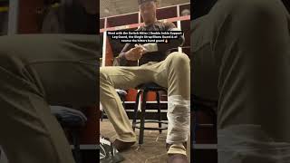 Fitting my new Evoshield guards for Spring Training⚾️