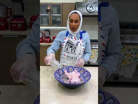 طريقه تذويب الدجاج المجمد وتقطيعه للمكبوس والبروست والفروج
