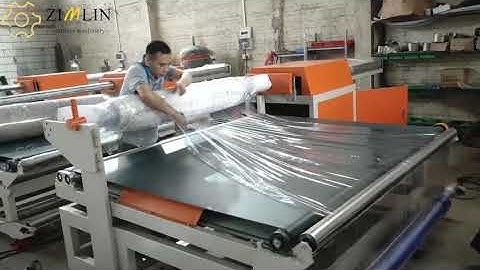 JK R1 mattress roll packing machine
