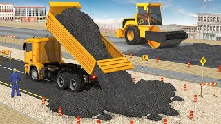 Excavator Simulator Construction Road Builder (by Level9 Studios) Android Gameplay [HD]