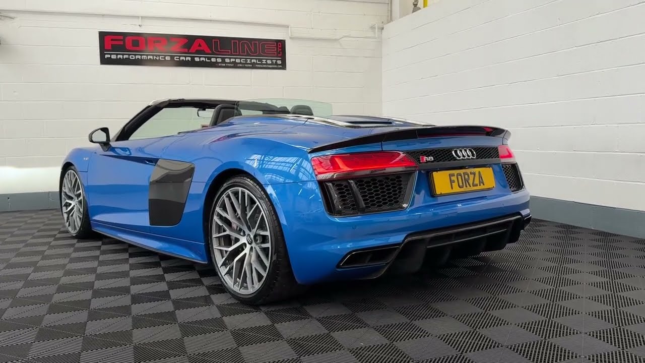 RAW V10 AUDI R8 PLUS EXHAUST SOUNDS QUICKSILVER EXHAUST REVS, ONE OF THE BEST SOUNDING ENGINES ???