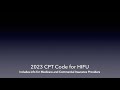 Hifu cpt code for 2023
