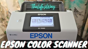 Epson WorkForce DS-790WN Wireless Color Document Scanner