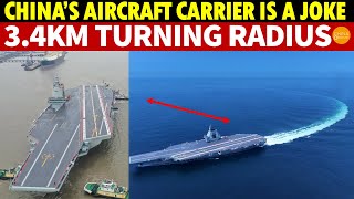 China’s Fujian Aircraft Carrier’s Three Myths Shattered, 3.4km Turning Radius—7X Reagan’s