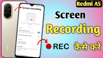 Redmi a5 Screen Recording Kaise Kare ।। How To Record Screen In Redmi a5 ।।