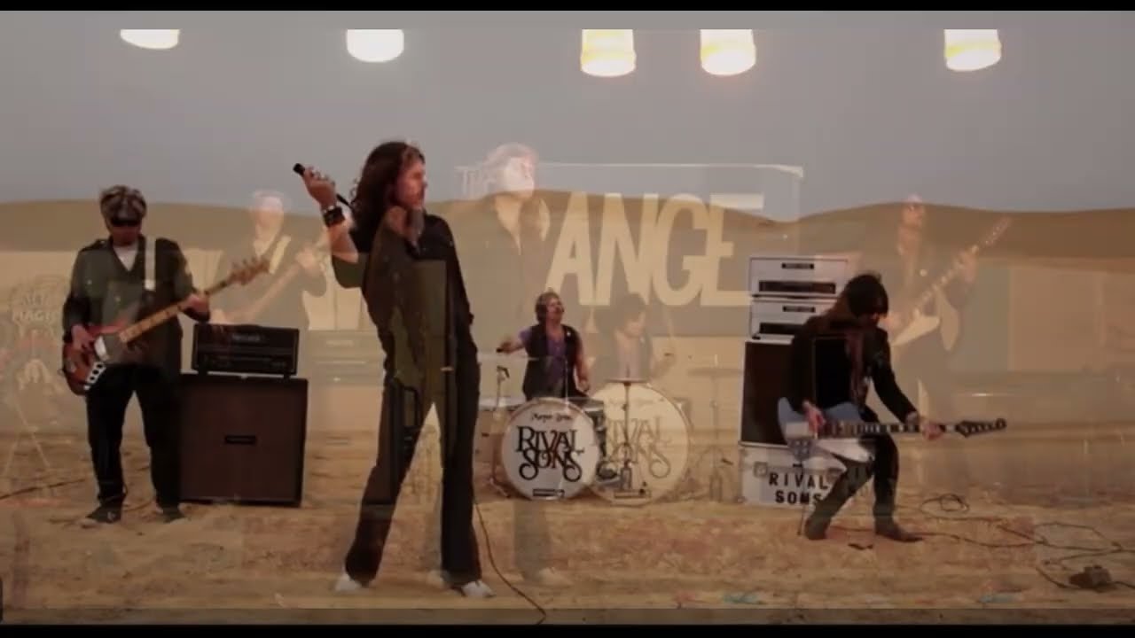 Rival Sons - Pressure And Time - Backing Track With Vocals -  To Study For Free